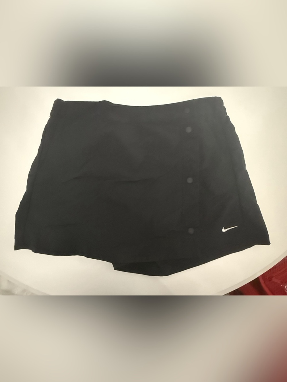 Nike Sportswear Mid-Rise Skort Athletic Shorts in Black
